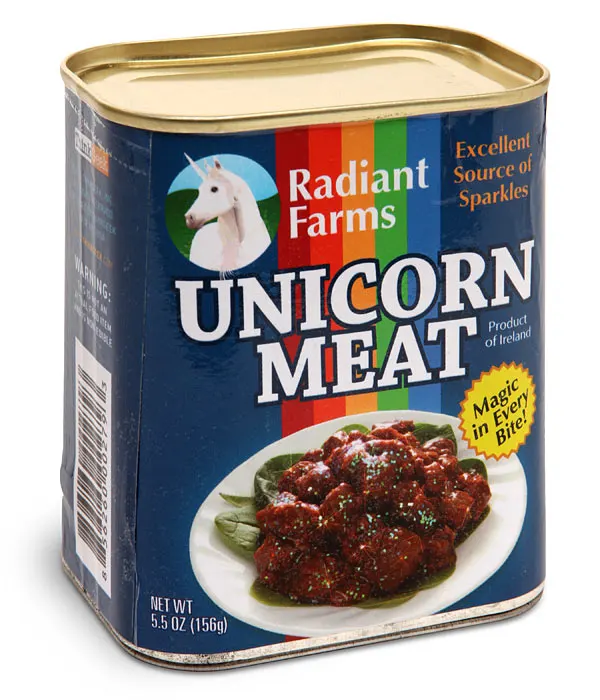 Unicorn in a can - who would have thought?
