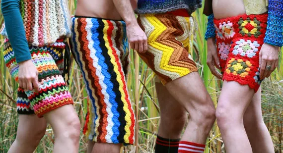 crochet fashion shorts
