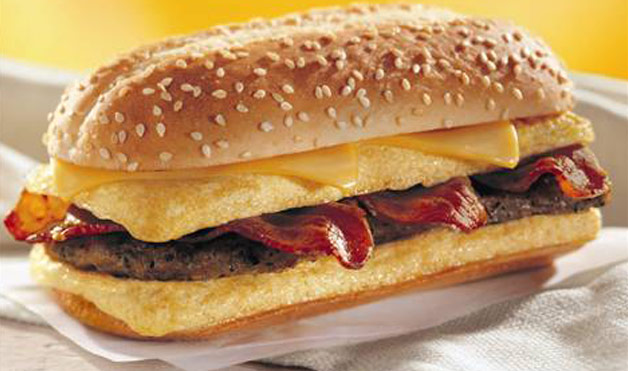 Meat Normoust Omelet Sandwich