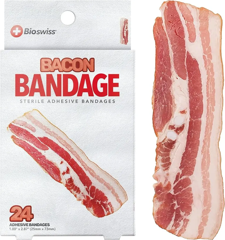 Bacon Adhesive Bandages Make Injury Aspirational