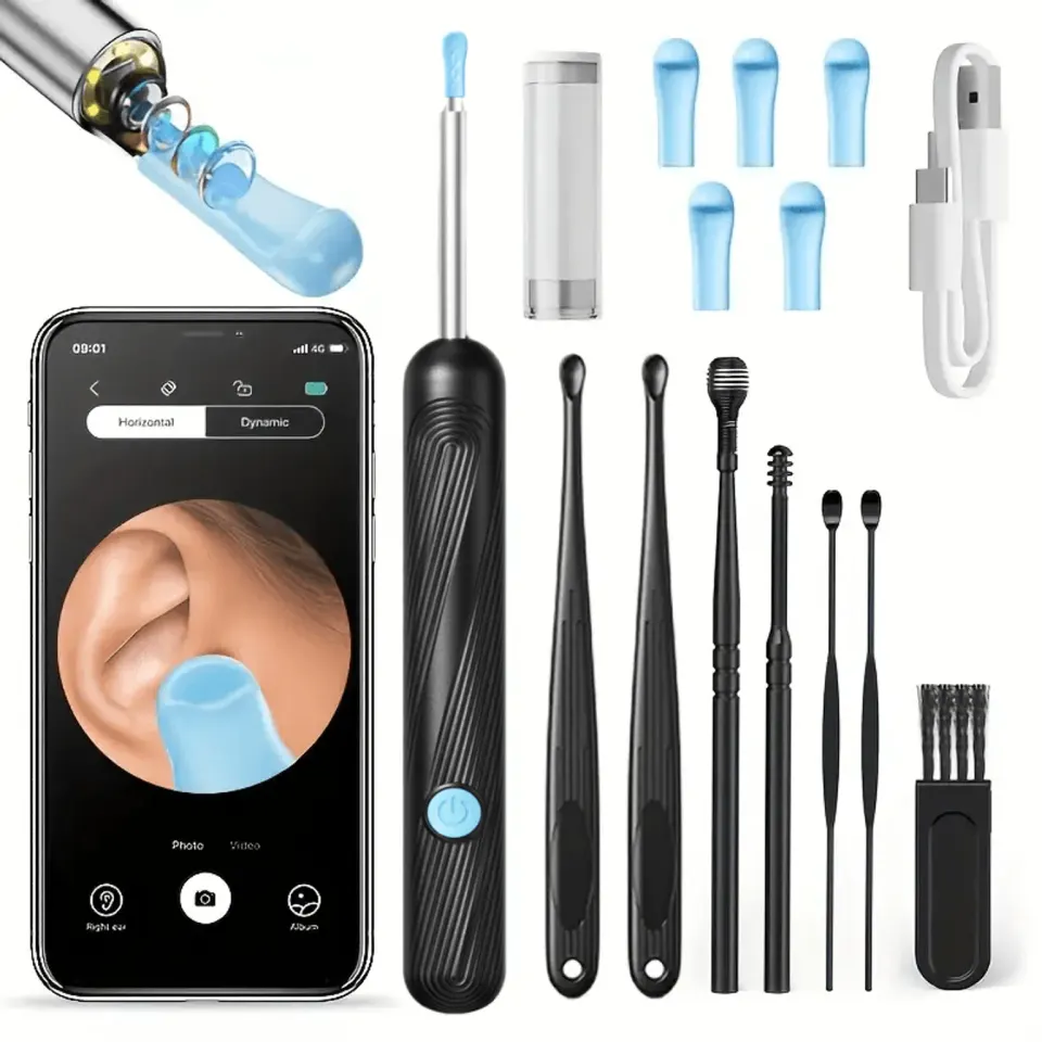 The WiFi Ear Camera Comes With Six Spoons