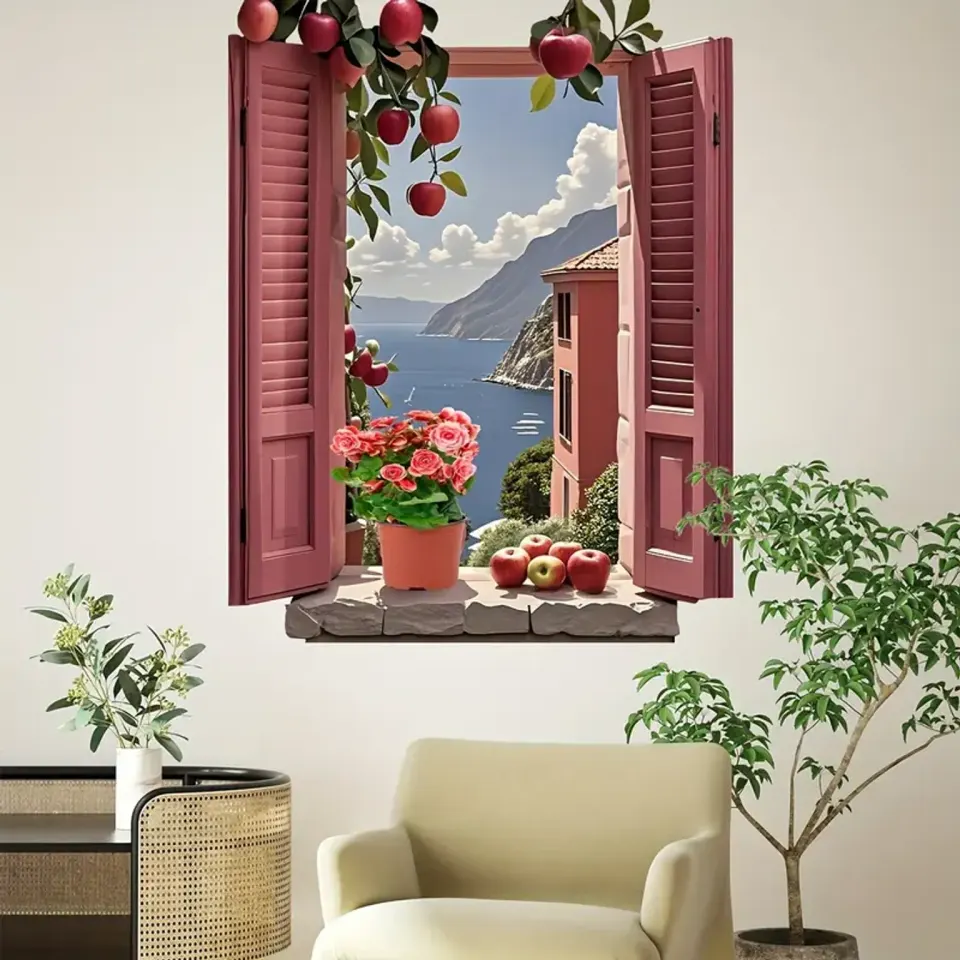 The Fake Window Sticker, for Rooms That Deserve Better