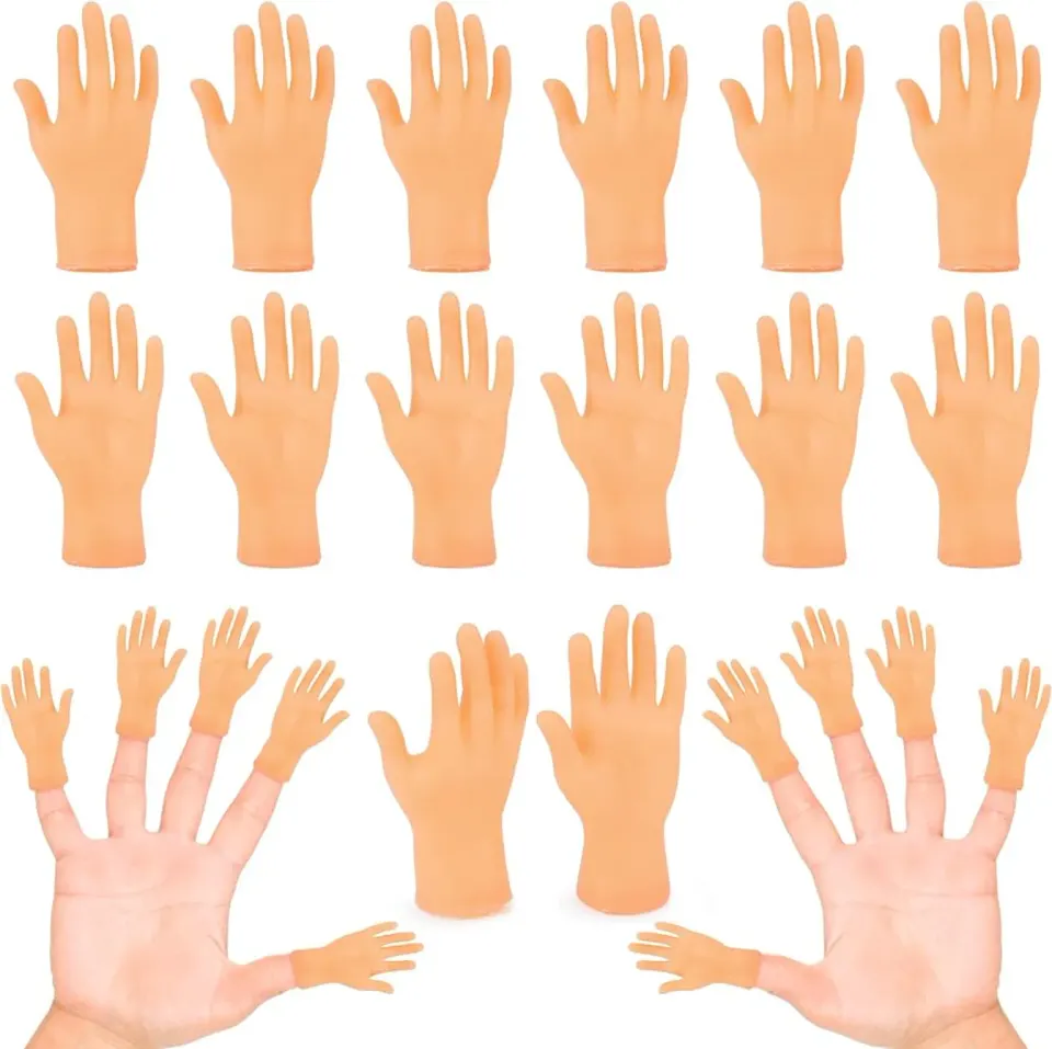 Finger Hands: Tiny Hands for Your Fingers, and Then It Gets Weird