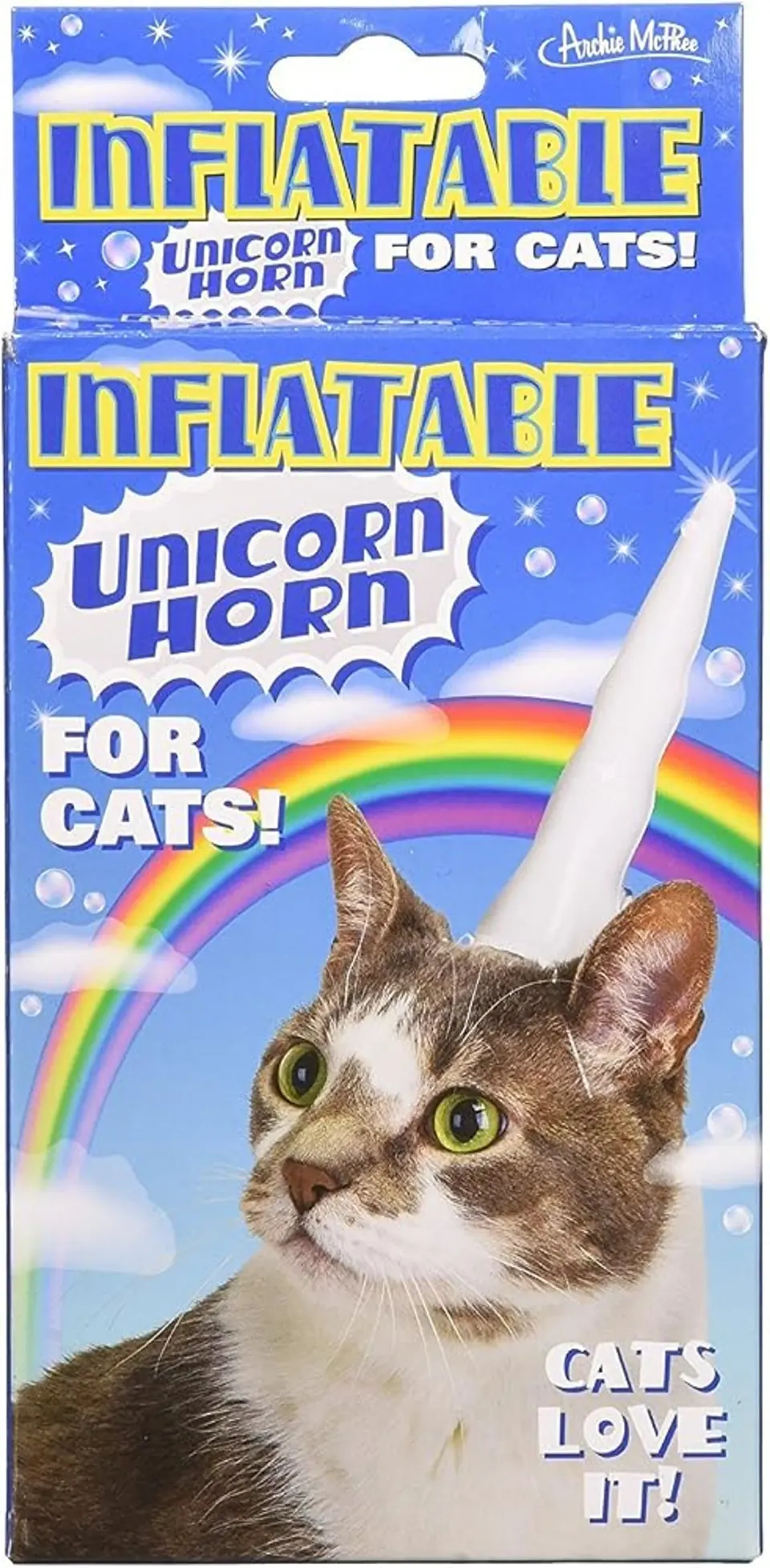 The Inflatable Unicorn Horn for Cats, Reviewed by a Survivor