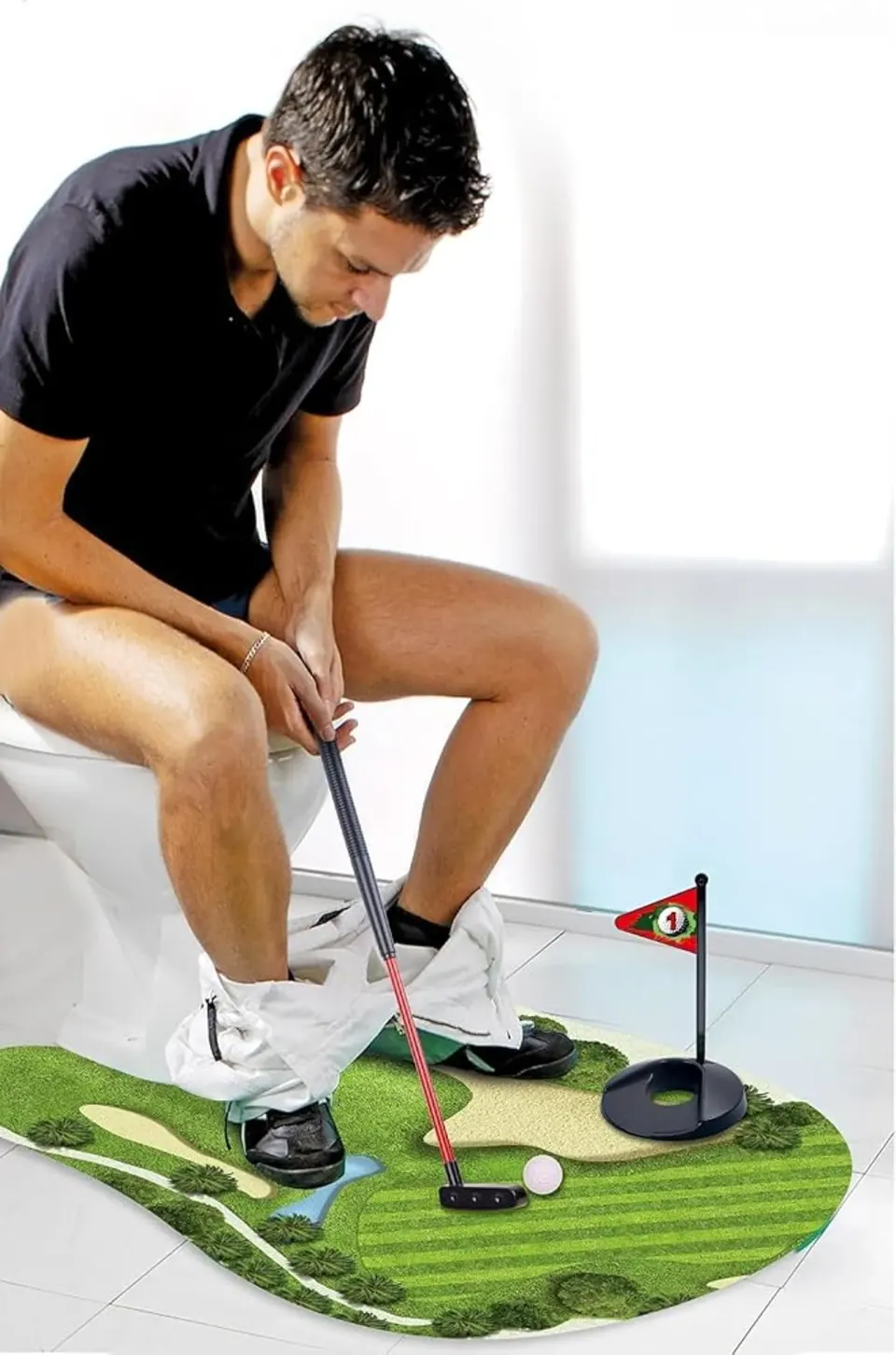 Potty Putter: Golf for the Room Where Nobody Should Golf