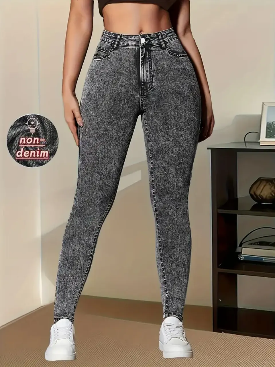 Jeans That Are a Photograph of Jeans
