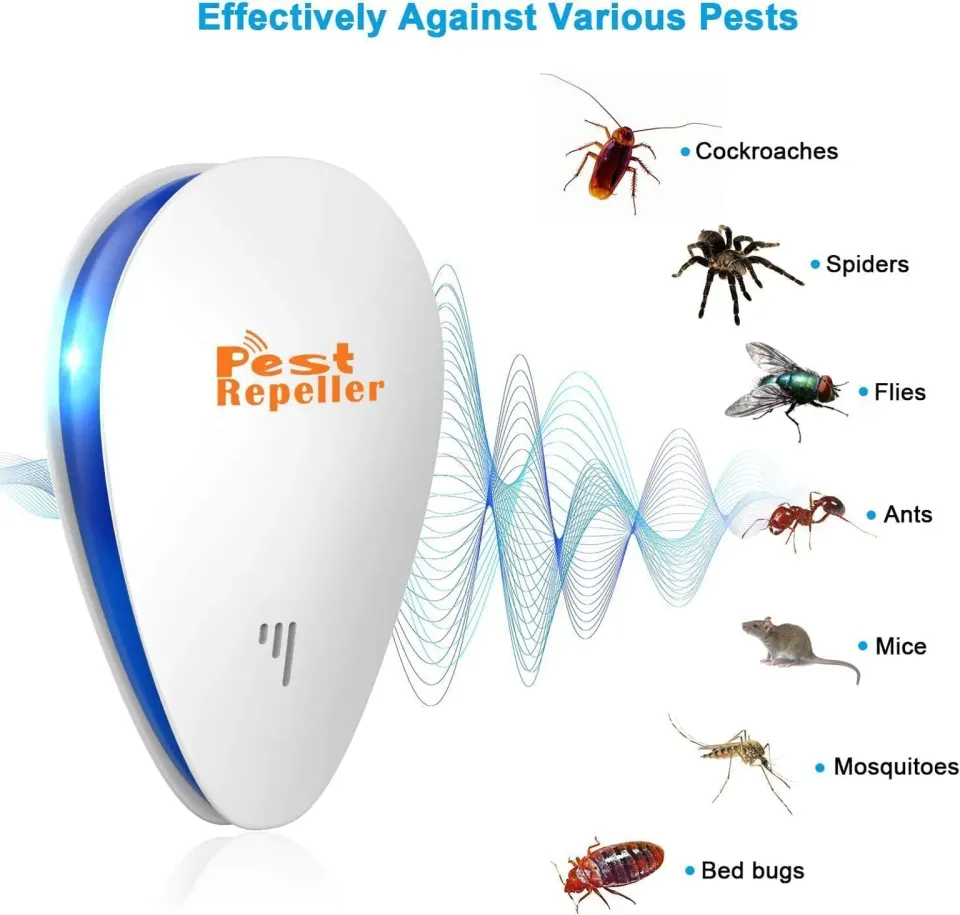 The Ultrasonic Pest Repeller Lists Mice Twice