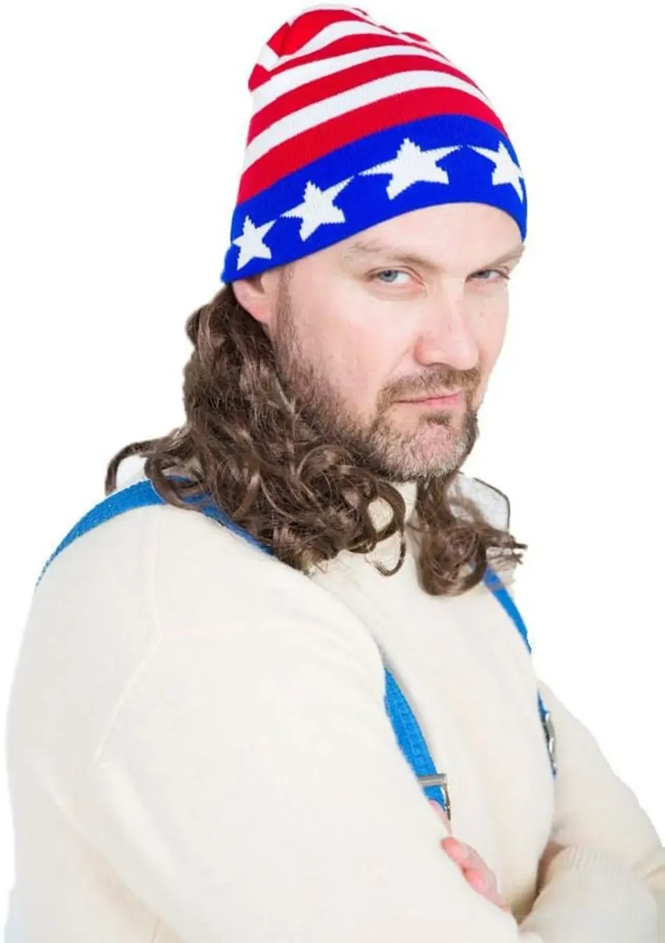The Iceman Mullet Hat Has Twelve Inches of Hair and One Magnificent Typo